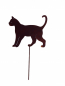 Preview: Laufende Katze (Klein) - Gartenstecker
