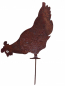 Preview: Pickendes Huhn - Gartenstecker