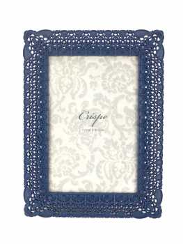 Crispe Bilderrahmen "Split blau", aus hochwertigem Metall