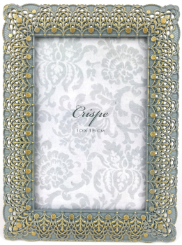 Crispe Bilderrahmen "Split türkis", aus hochwertigem Metall