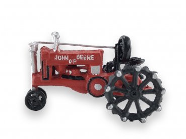 Dekorativer Traktor aus Gusseisen für den Innen- und Außenbereich