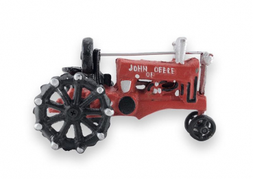 Preview: Dekorativer Traktor aus Gusseisen für den Innen- und Außenbereich
