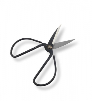 Preview: Gartenschere im Landhaus-Look aus massivem Metall, sehr scharf und präzise