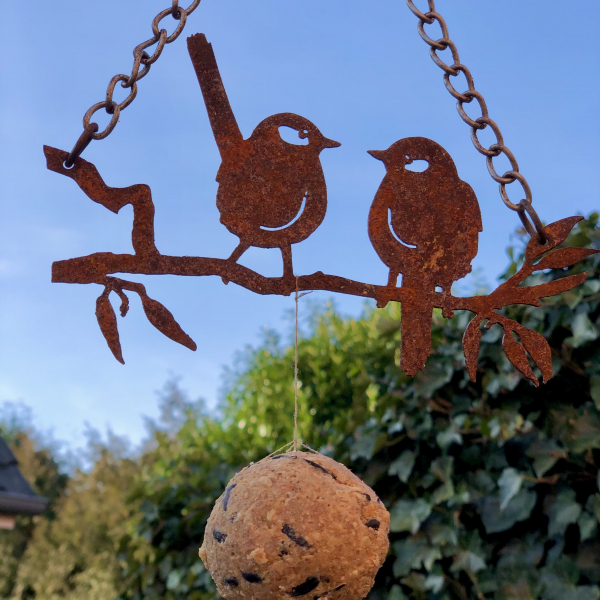 Vögel auf einem Ast - Deko zum Aufhängen