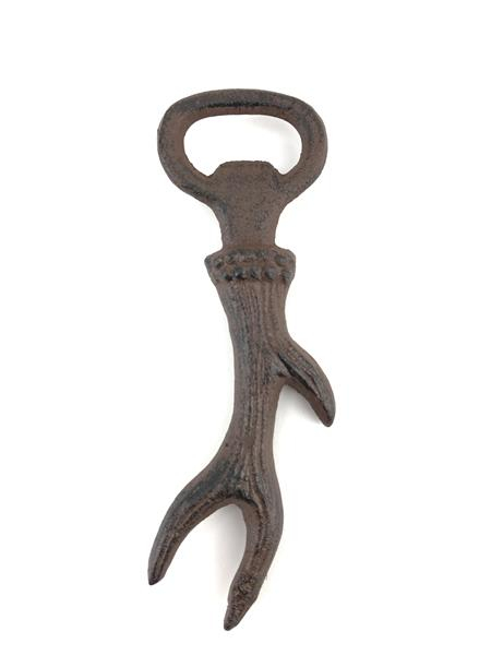 Flaschenöffner 'Geweih'  aus Gusseisen