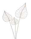 Herzblatt (Set) - Rankhilfe
