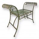 Gartenbank Saragossa – Vintage Metallbank für Balkon & Garten